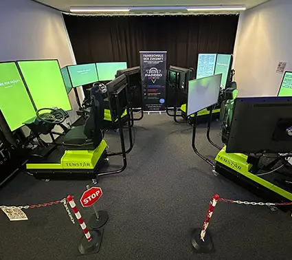 Parego Fahrschule München Simulator Training
